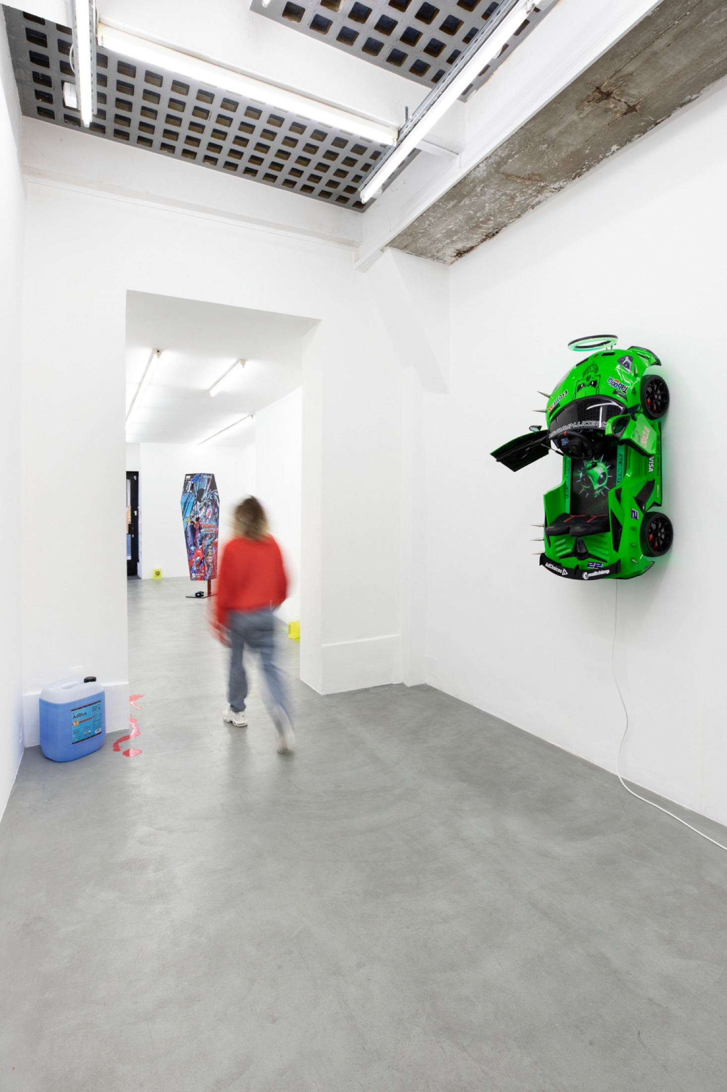 Installation view of Casualty Mosaic, Bremond Capela, Paris, France, 2024